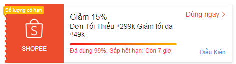 Mã giảm giá trực tiếp